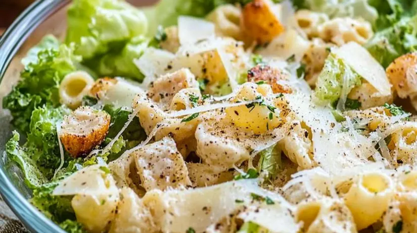 caesar pasta salad