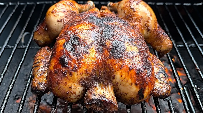 smoked grilled chicken