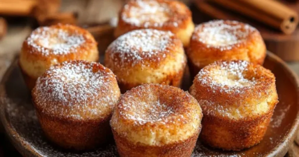 cinnamon sugar french toast muffins