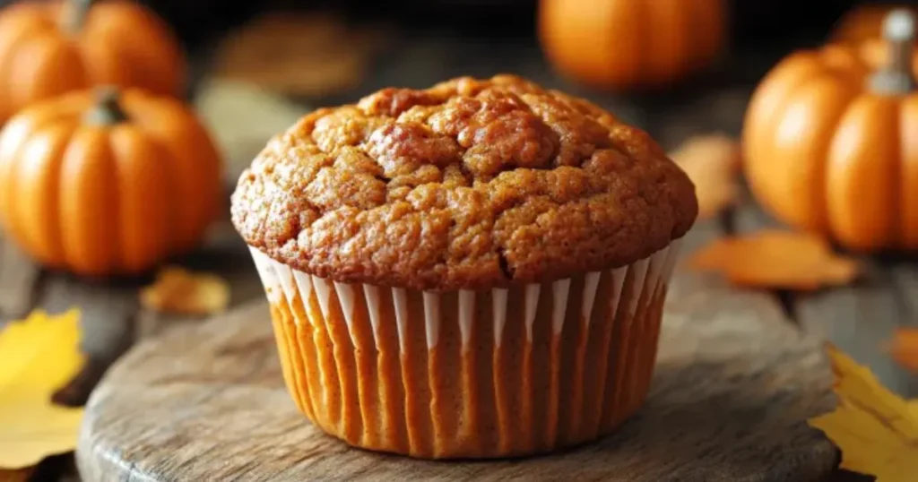 Pumpkin protein muffins