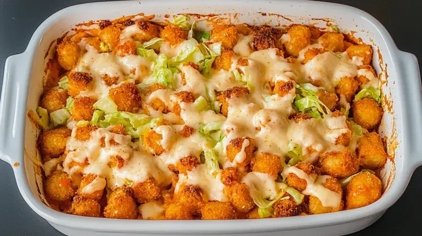 BIG MAC TATER TOT CASSEROLE