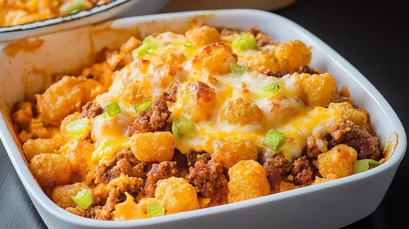 BIG MAC TATER TOT CASSEROLE