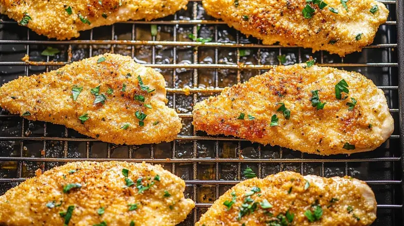 Chicken Cutlets in Oven