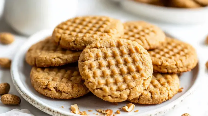 gluten free peanut biscuits