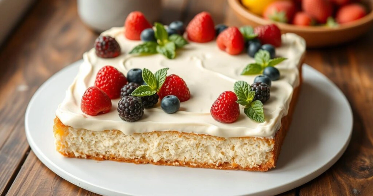 Kefir Sheet Cake