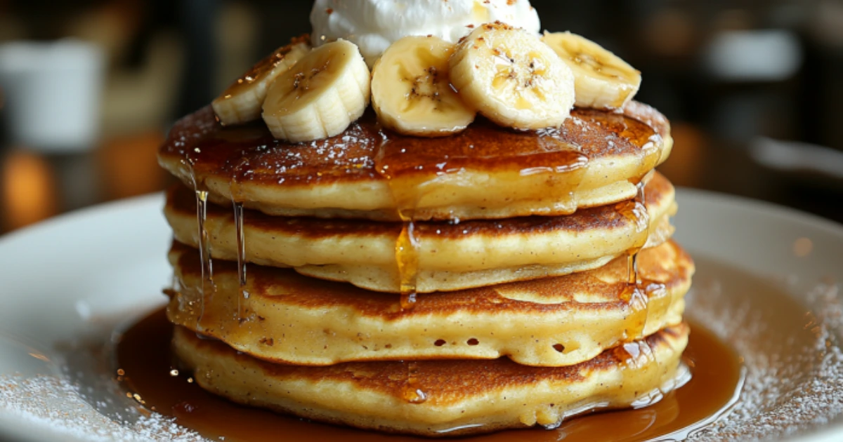 bananas foster pancakes