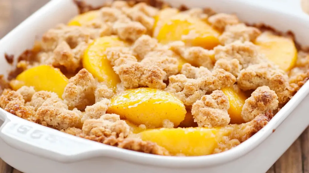 Peach Crumble Recipe