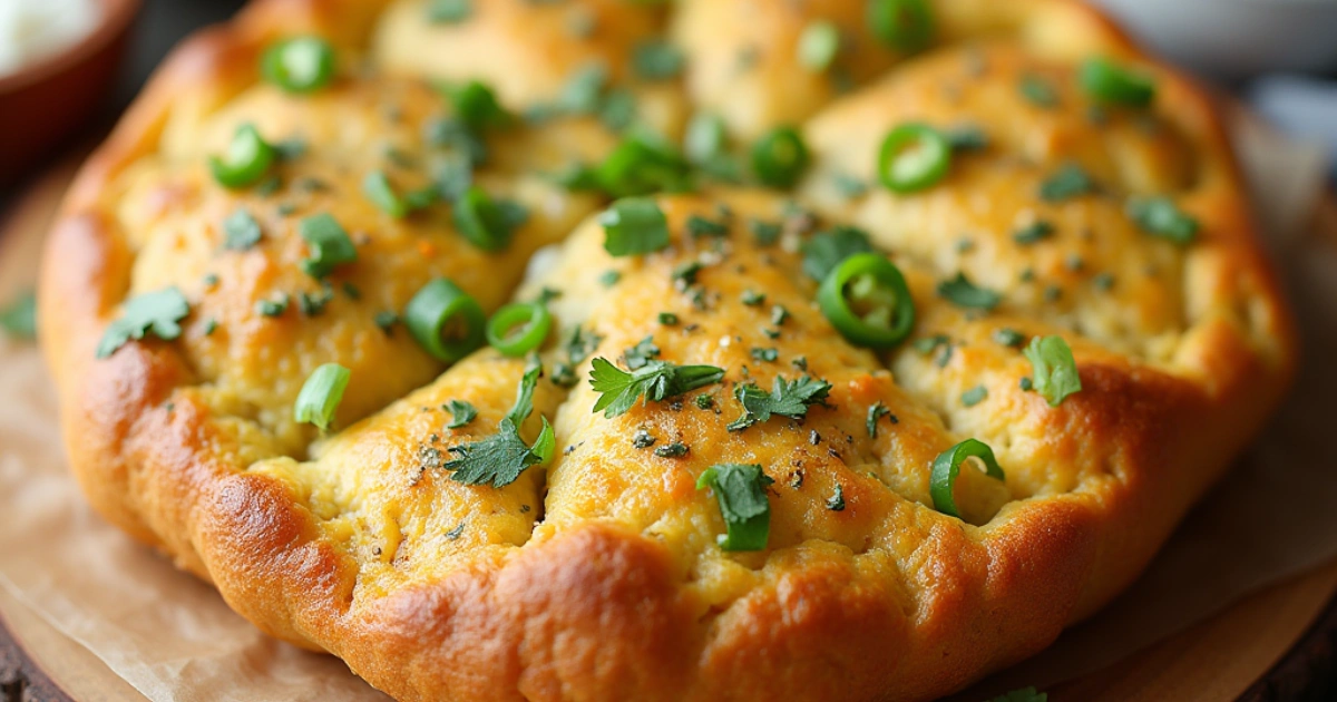 vegan jalapeno cheese artisan bread